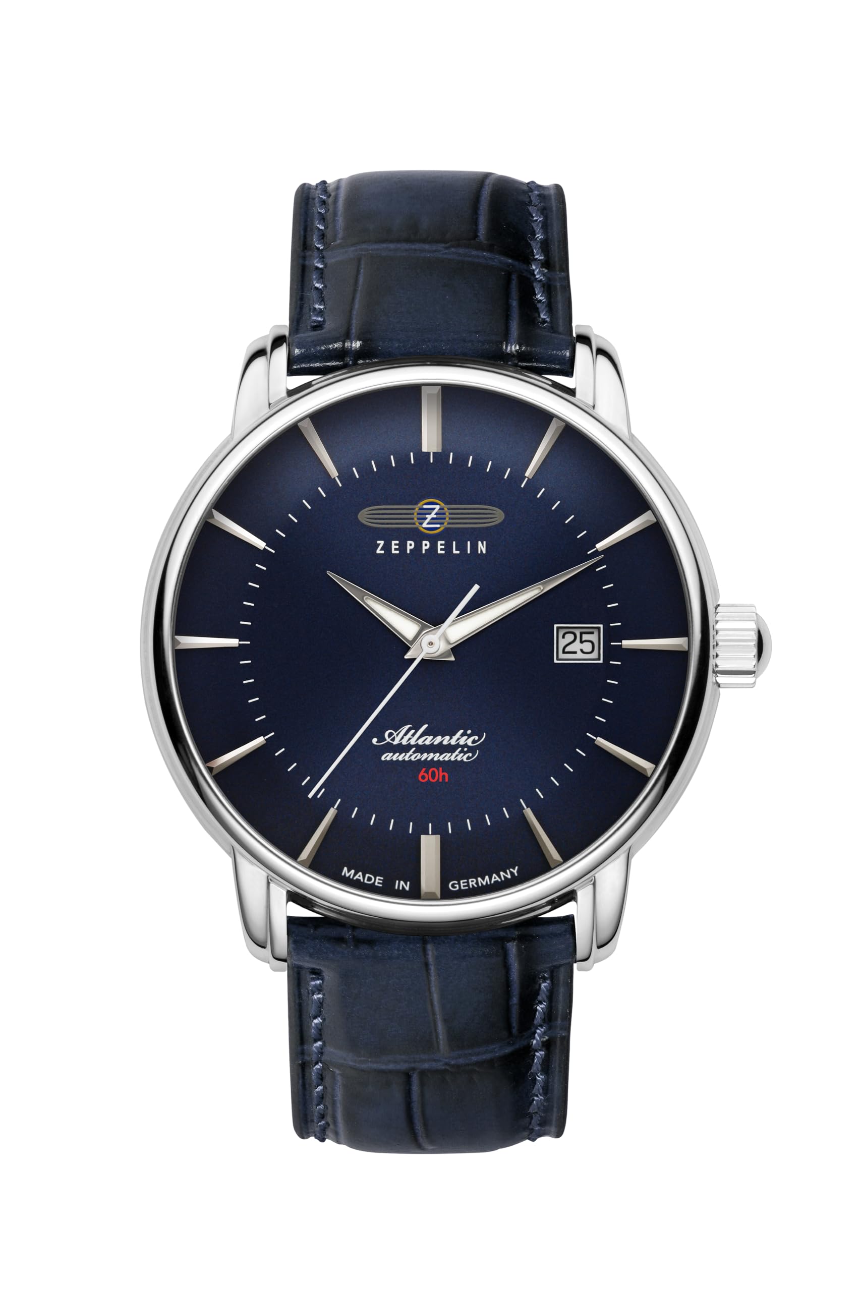 

Atlantic Navy Watch [Zeppelin] 8460-3 Men s [Used]