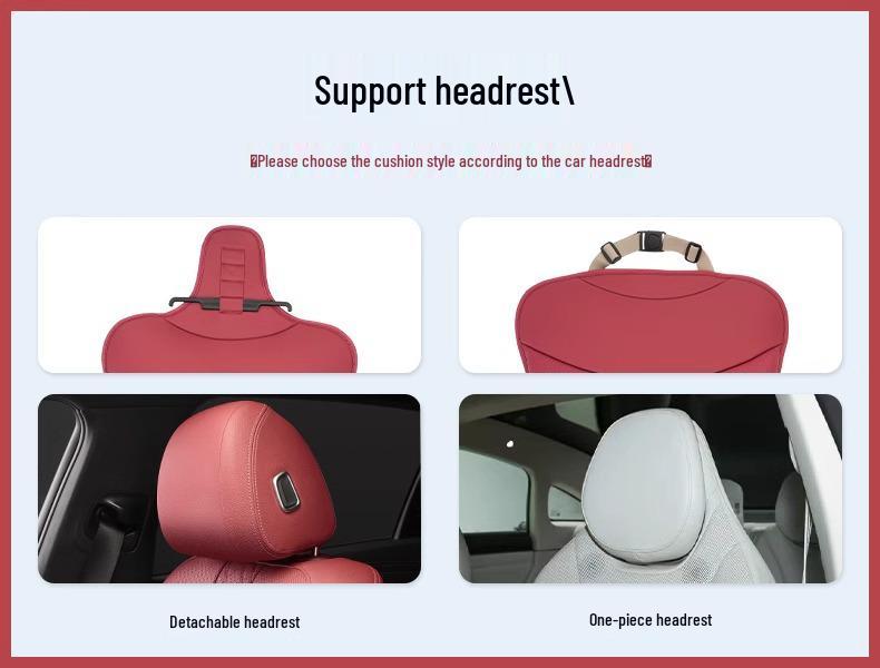All-Season Seat Cushion for Hongqi Models: H5, H6, H9, HS3, HS5, HS7 - Summer-Ready Comfort