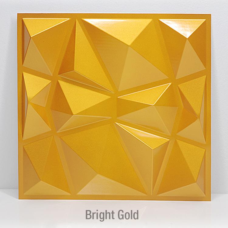 30 x 30 cm, 3D-Kunst-Dekor, 3D-Wandpaneel, Zuschnitt, geometrische Diamanten, geschnitzte Holzfliesen, Klebstoffe, Unterseite, nicht selbstklebender 3D-Wandaufkleber