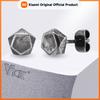 Vnox Antique Punk Earring Studs for Men Women, Geometric Stainless Steel Ear Jewelry Gift, Vintage Casual Small Accessory