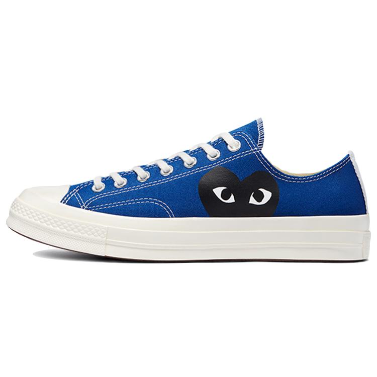 

новые Chuck 70 Comme Des Garçons Play X Converse низкие Blue Quartz 36.5