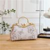 Chinese Style Butterfly Shoulder Bag Women Elegant Clip Handbag Retro Small Square Bag Wedding Party Chain Evening Clutch Purses