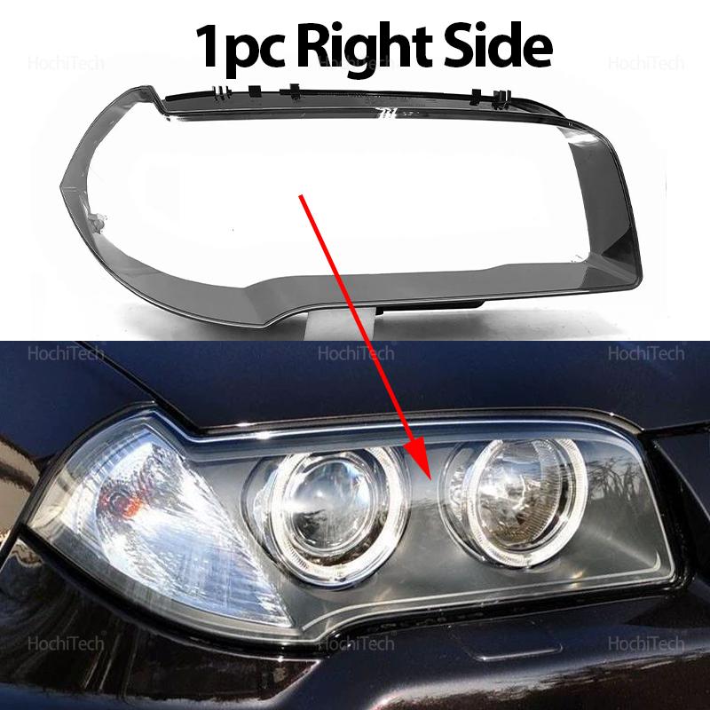 

For BMW X3 E83 2004-2010 Headlight Cover Car Headlamp Lens Glass Replacement Front Lamp Shade Auto Shell 2006 2008 2009 2010