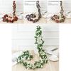 Stunning 2.5m Artificial Flowers Spring Small Peony Ivy Leaf Vine For Elegant Home Decor
