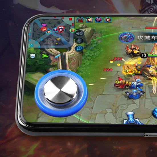 Mobile Joystick Mini Size Easy to Install Lightweight Mobile Phone Game Joystick for Smart Phone