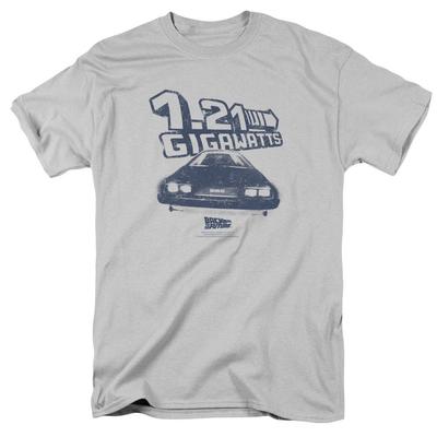 Zurück in die Zukunft Gigawatt T-Shirt Größen S-4XL NEU
