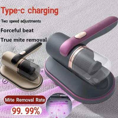 Household Bed Large Suction UV Sterilizer Wireless Vacuum Cleaner Sofa Mite Removal Instrument