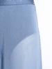 Womens Lyrical Dance Pants Rhinestone Waist Shimmering Mesh Legs Built In Briefs Modern Costume