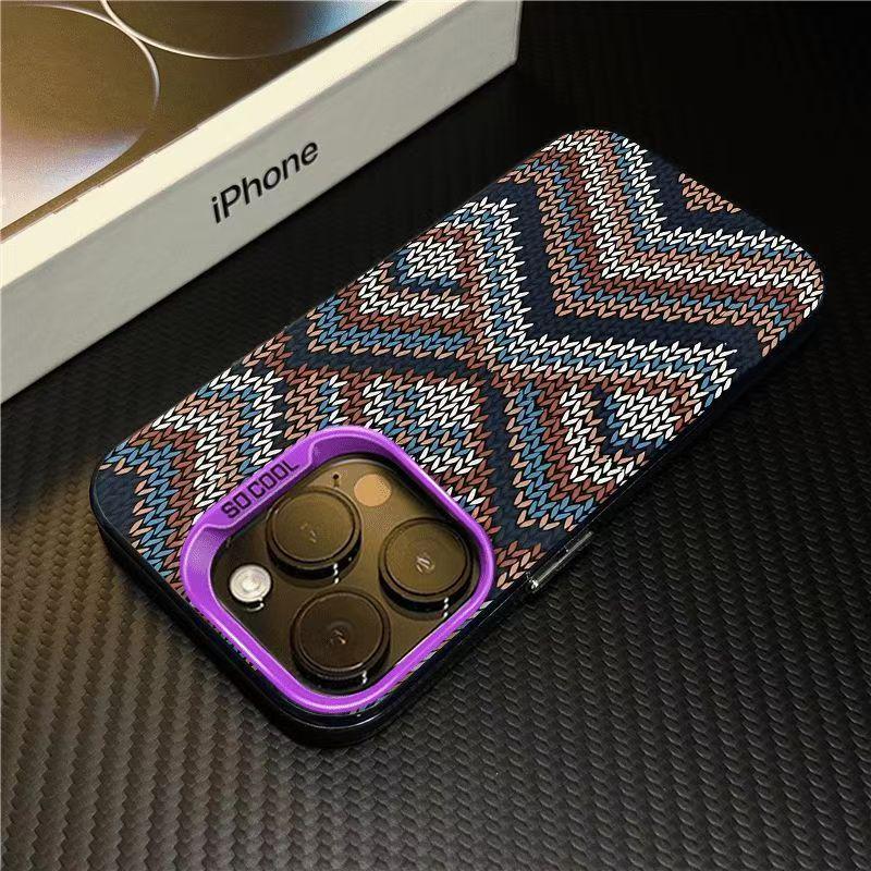 Woven Texture Case for Apple iPhone 17 Pro Max and 15 Pro Max