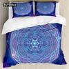 Bohemian 2/3pcs Boho Mandala Bedding Set Twin Queen King Size Comforter Duvet Quilt Cover and Pillowcase Soft Bedclothes