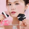 Findskin Double-Sided Puff: Non-Absorbent, Non-Caking, Easy Application, Wet/Dry Use, Cushioned Softness, Adherent.
