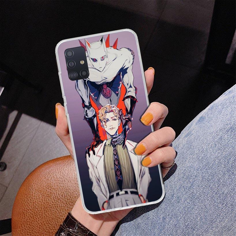JoJo Adventure Killer Queen Phone Case For Samsung Galaxy A52 A32 A22 A12 A51 A31 A50S A30S A20S A10S Note 20 Ultra 10 Plus S10