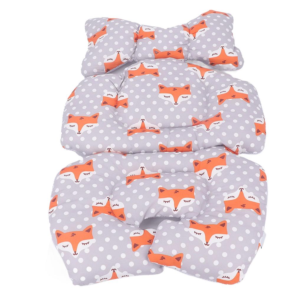 Baby Carriage Cushion Body Support Special Shaped Reduce Fatigue Washable Stroller Seat Cushions