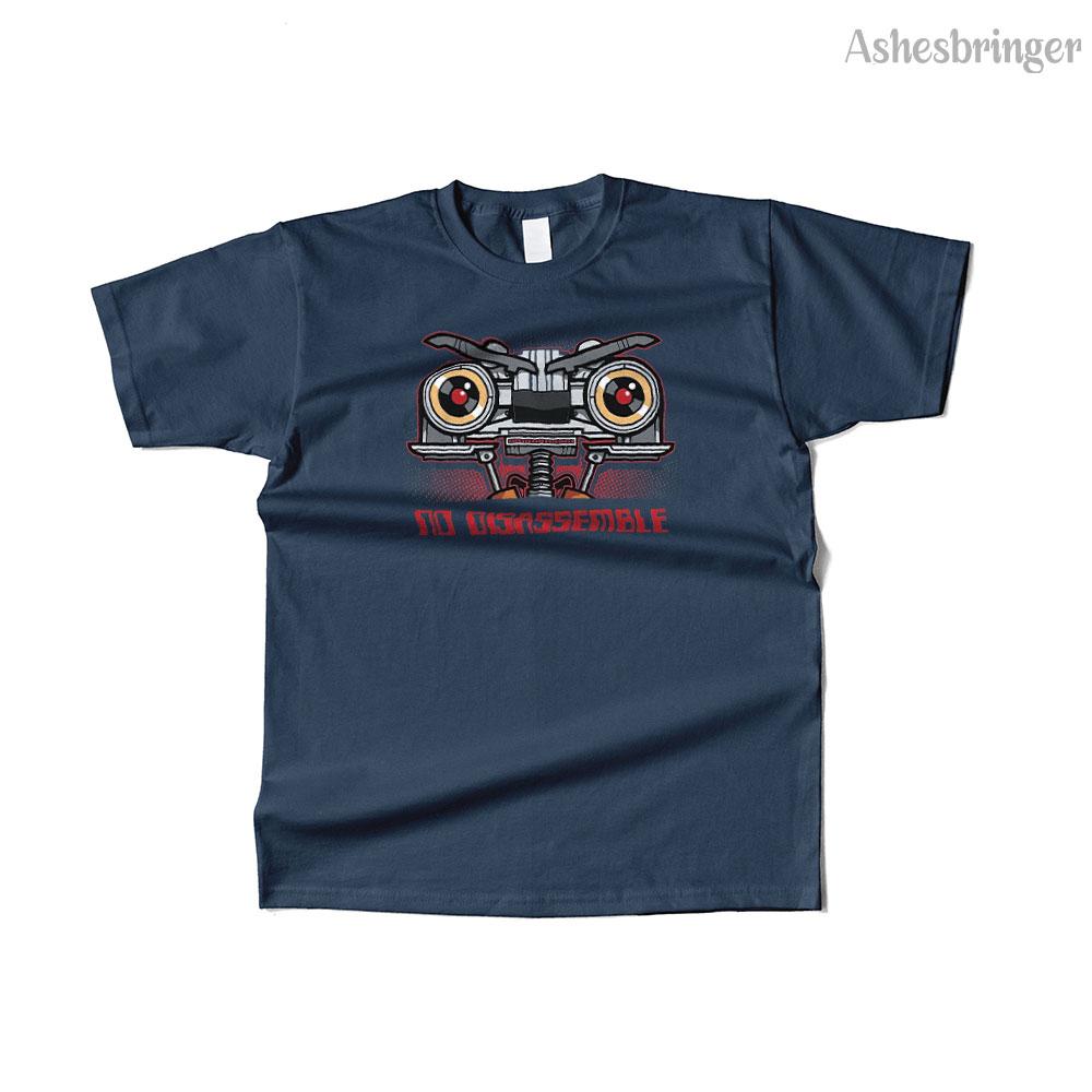 Mens Cotton No Disassemble Graphic T Shirt Street Casual Style Tee for Men and Women