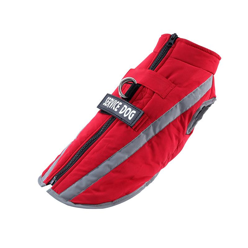 Hundemantel Haustierweste Polarfleece Winter Warm Hundekleidung Wasserdichte Wechseljacke Für Kleinen Mittleren Großen Hund Golden Retriever