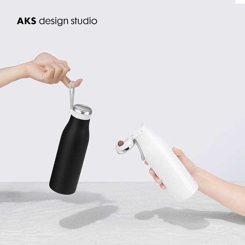 AKS 304 Stainless Steel Insulated Pop-up Lid Water Bottle