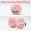 Cute Cartoon Ushaped Pillow With Water Crystal Fabric For Home And Travel