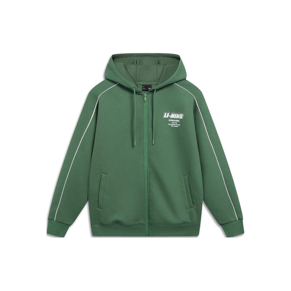 Li Ning Sports Life Collection Jacket Unisex Mist Pine Green AWDU857-2