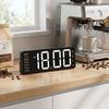 Adjust Brightness Large Digital Clock RGB Colors LED Electronic Clock Table Alarm Clock  Smart Home