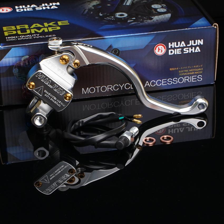 

17RCS Гоночный мотоцикл Тормоз Сцепление Насос Главный цилиндр Тормоз Гидравлический рычаг сцепления Универсальный 22 мм для Honda Yamaha Aprilla BMW