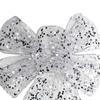 1pcs Christmas Decorative Bows Imitation Hemp Hand Crafted Ribbon Christmas Bow Knot Ornament for