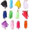 Elastic Waist Belly Dance Skirt With Dangling Coins Loose Design Fashion Costume Accessory For Shows And Parties