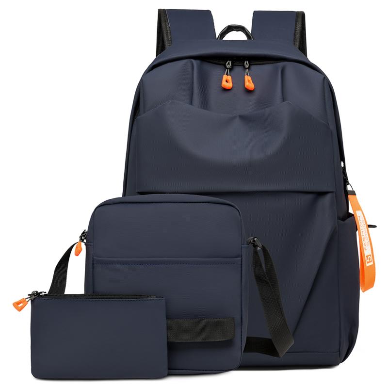 3-teiliges Rucksack-Set, mit Umhängetasche und Beutel, Große Kapazität, Leicht und Atmungsaktiv, Outdoor-Rucksack