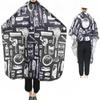 Haircut Cloth Cutting Cape Salon Hairdressing Hairdresser Cloth Balck Gown Barber Waterproof Hairdresser Aprons Haircut Capes