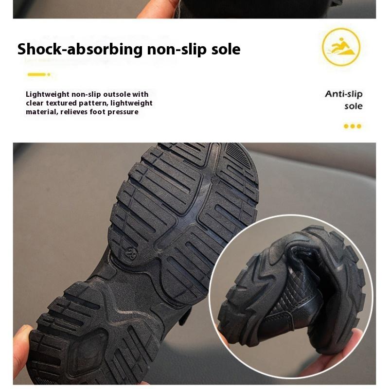 New Spring, Summer and Autumn Boys and Girls Casual Leather Comfortable Soft-soled Sports Shoes