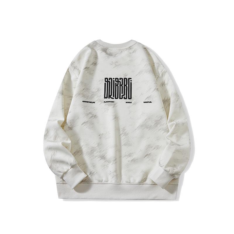 Men's Retro Cloud Heavyweight Hoodie: Trendy, Loose-Fit, Long-Sleeved, Perfect for Spring & Autumn