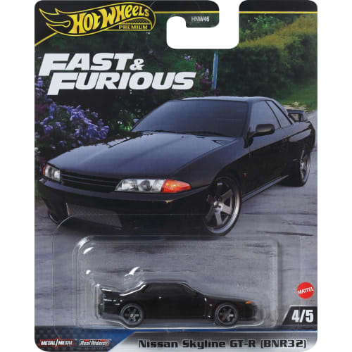 Hot Wheels Fast & Furious - Nissan Skyline GT-R (BNR32) [Diecast Car] [Ages 3 and Up] HYP69