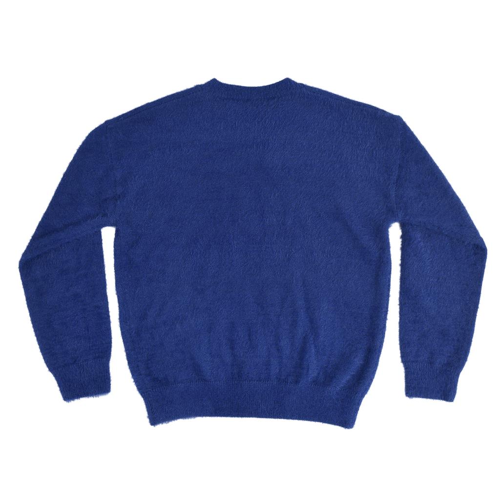 Eiieii Flashed Cats Angora Strick -[Blau Marine]