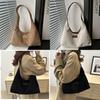 Fashionable Large Corduroy Shoulder Bag For Women Trendy Everyday Tote Handbag