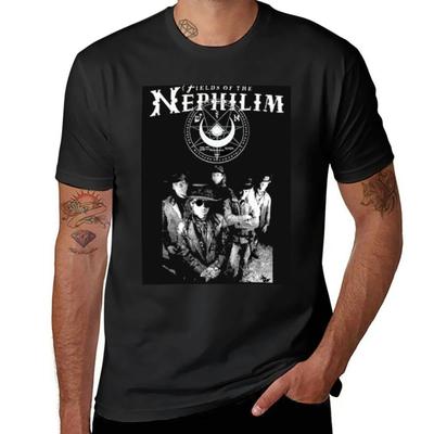 Field of the Nephilim Rr11 T-Shirt Graphics Summer Top Mens White T Shirts