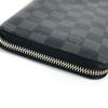 Louis Vuitton N60111  Damier Graphite Zippy Organizer Zip Around Long Wallet
