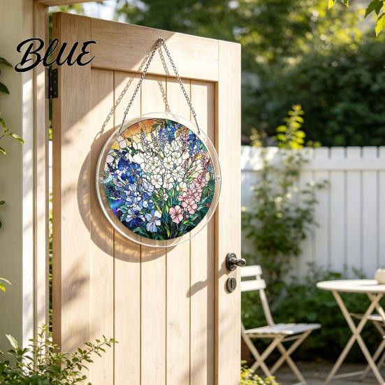 Hanging Window Decoration Acrylic Puzzle Suncatcher Stained Glass Ornaments DIY Jigsaw Sun Handmade Art Catcher Kit for Home Garden Decor
