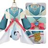 Game Genshin Impact Sigewine Cosplay Costume Wig Dress Full Set Fontaine Sigewine Fortress Head Nurse Uniform Halloween Party