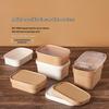 Eco-Friendly 1000ml Rectangular Takeaway Food Containers
