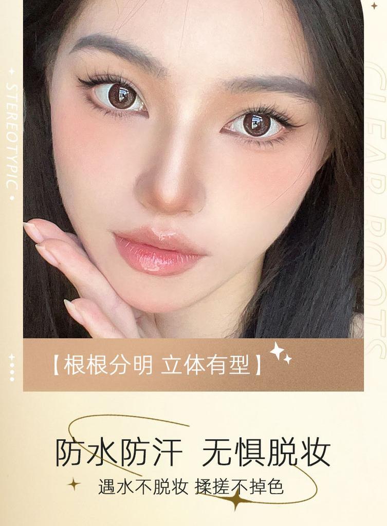 Double Head Eyebrow Pencil Long Lasting Sweat Resistant Fine Tip Beginner Wild Eyebrow