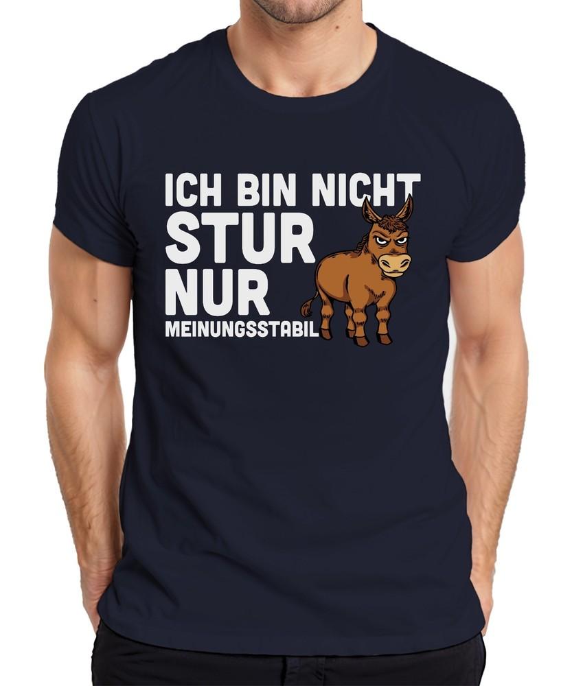 Not Stubborn Just Opinionable Funny Donkey Saying Humor Gift Unisexs Tshirt S