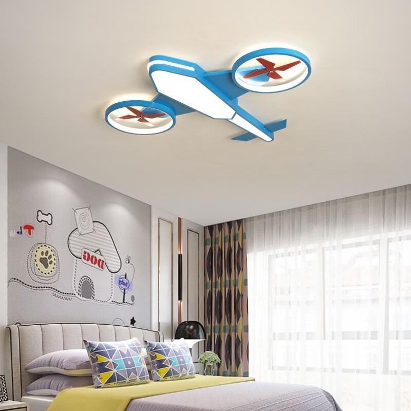 OEING Cartoon Airplane LED Ceiling Lamp
