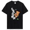 Knight Box Teddy Bear Pattern T Shirt Women Summer Cotton Casual Tshirt Unisex Tops Tees Cartoon Unisex TShirt Streetwear