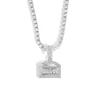 4mm Iced Out Tennis Chain Necklace Hip Hop CZ Rhinestone Cuban Link Chain Unisex Street Fashion Jewelry Gift