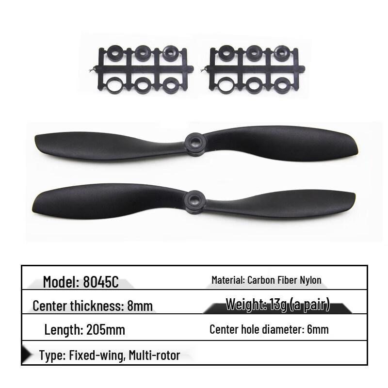 GEMFAN APC Carbon Nylon CW/CCW Quadcopter Propellers