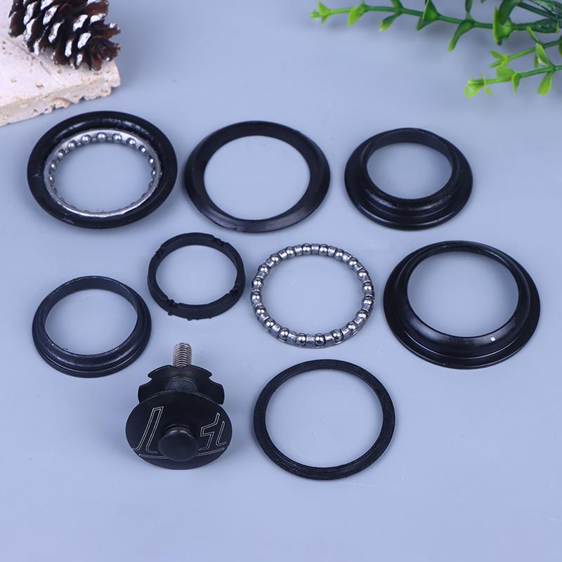 44mm 1 1/8" Bike Fork Bike Parts Road Bike Black Alloy Bike Threadless Headset Head-Tube Bike External Headset Parts