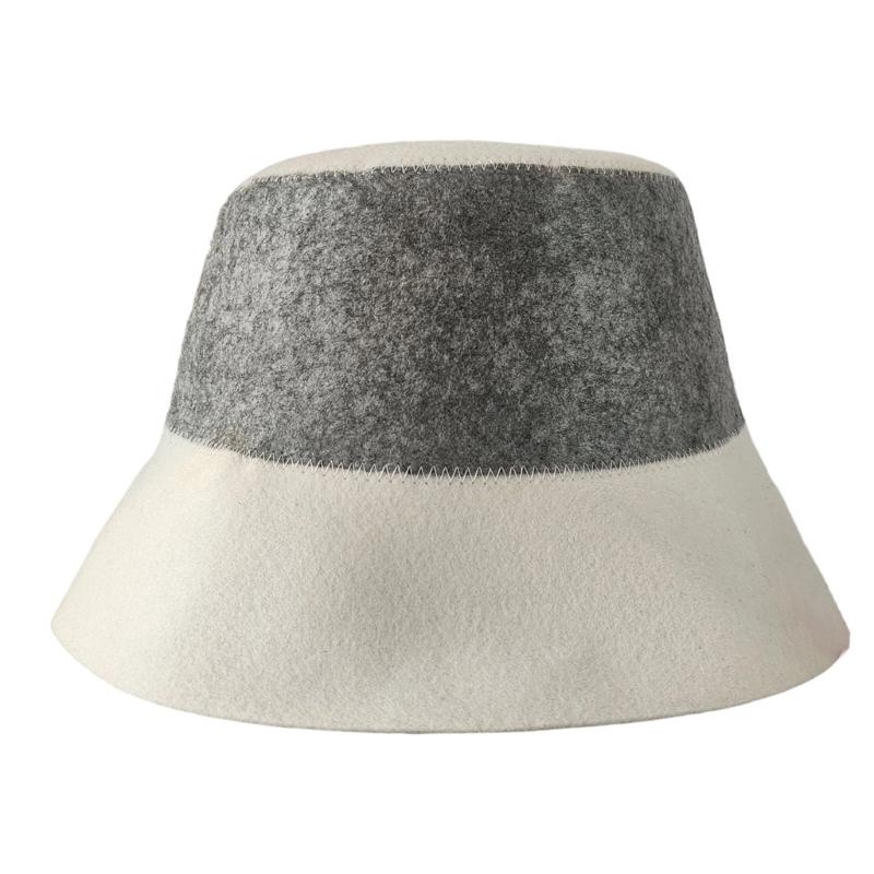 Sauna Hat for Heat Protection Insulated Thermal Cap Fisherman Hat for Spa and Bath Sweat Absorbing Sauna Accessories