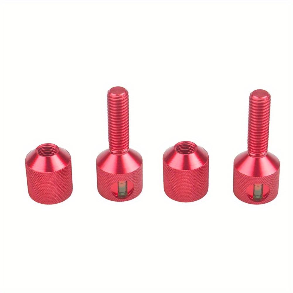 Aluminiowe kołki dwuotworowe z kołnierzem 1-1/8 cala 1-1/8” Dwootworowe kołki wyrównujące z libellą