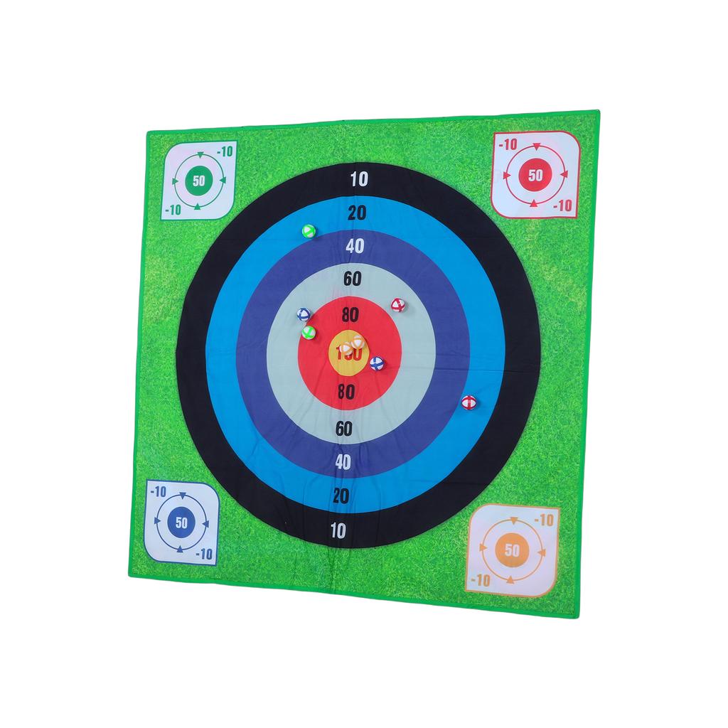 Golf Chipping Game Dual Sided Mat Indoor Outdoor Sports Toy Adjustable Golf Club with Non Slip Grip Easy Setup for