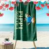 Serviette de plage imprimée Pippi Longstocking, Grande serviette douce à séchage rapide pour la plage, le camping, la natation