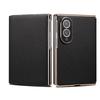 Luxury Genuine Premium Cow Leather Magnetic Wallet Case for Samsung Galaxy Z Fold 8 Wide Fold 8 Ultra Cover Plating Bumper Funda